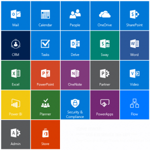 Microsoft Apps Overzicht