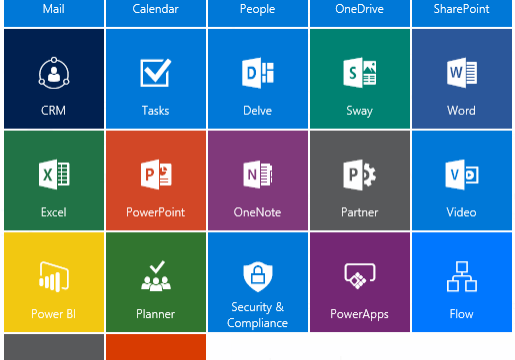 Microsoft Apps Overzicht